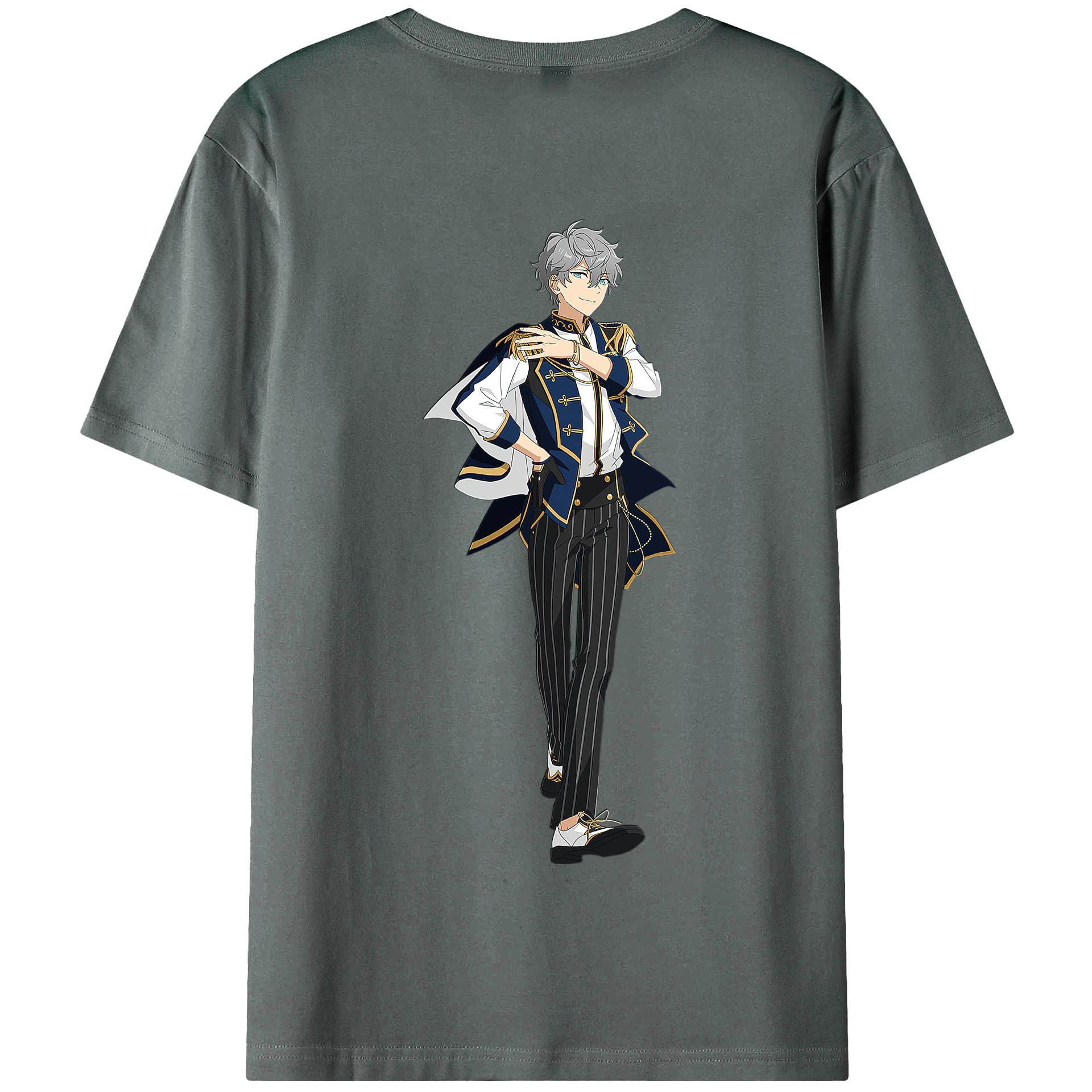 （画像用） あんさんぶるスターズ! Ensemble Stars 綿100％半袖Tシャツ（背面プリント）